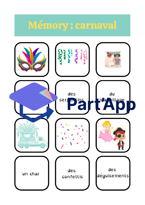 Part'App | Memory - Carnaval